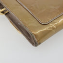 LOUIS VUITTON Monogram Vernis Rossmore MM Rose Velur M91589 LV Auth BA14592-18