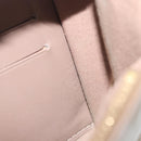 LOUIS VUITTON Monogram Vernis Rossmore MM Rose Velur M91589 LV Auth BA14592-12