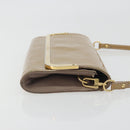 LOUIS VUITTON Monogram Vernis Rossmore MM Rose Velur M91589 LV Auth BA14592-3