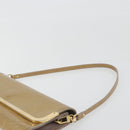 LOUIS VUITTON Monogram Vernis Rossmore MM Rose Velur M91589 LV Auth BA14592-14