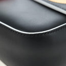 FENDI Bugs Monster Mamma Baguette Leather 2way Black 8BR600 Auth BA14594SAM-13