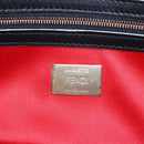 FENDI Bugs Monster Mamma Baguette Leather 2way Black 8BR600 Auth BA14594SAM-22