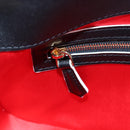 FENDI Bugs Monster Mamma Baguette Leather 2way Black 8BR600 Auth BA14594SAM-26