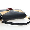 FENDI Bugs Monster Mamma Baguette Leather 2way Black 8BR600 Auth BA14594SAM-6