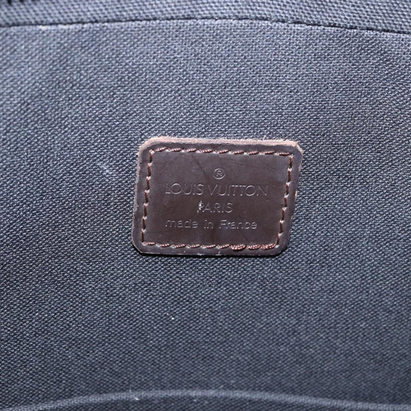 LOUIS VUITTON Monogram Grasse Erwin Hand Bag Brown Cafe M46580 LV Auth BA14595