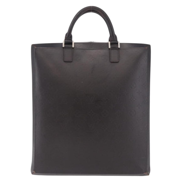 LOUIS VUITTON Monogram Grasse Erwin Hand Bag Brown Cafe M46580 LV Auth BA14595