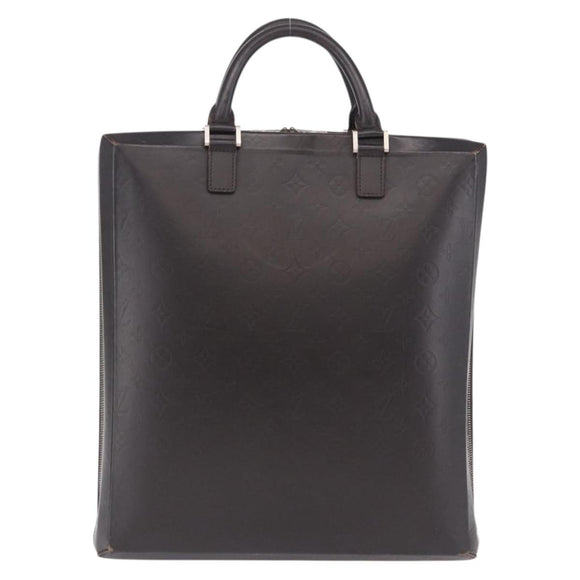 LOUIS VUITTON Monogram Grasse Erwin Hand Bag Brown Cafe M46580 LV Auth BA14595