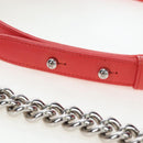 CHANEL Boy Chanel 25 Chain Shoulder Bag Tweed Pink Silver CC Auth BA14598SAM-8