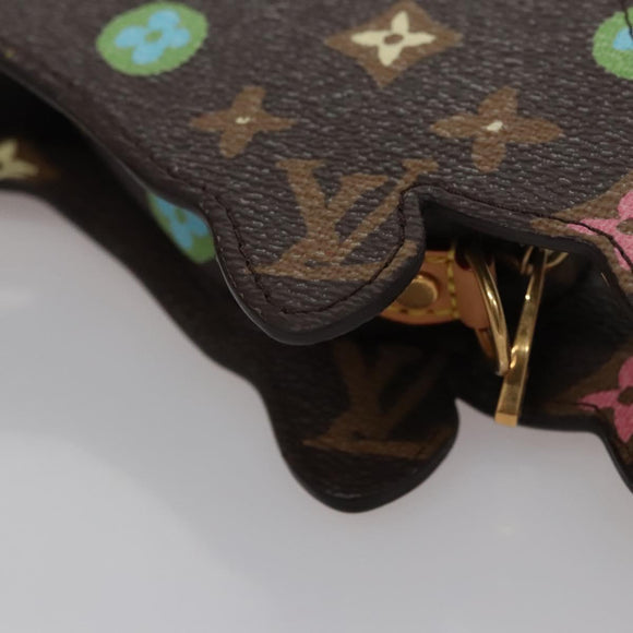 LOUIS VUITTON Monogram Craggy Dog On Strap Schoudertas M83342 LV Auth BA145SA