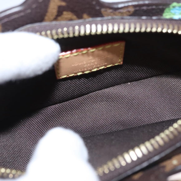 LOUIS VUITTON Monogram Craggy Dog On Strap Schoudertas M83342 LV Auth BA145SA