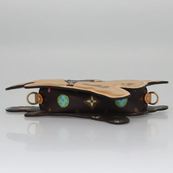 LOUIS VUITTON Monogram Craggy Dog On Strap Schoudertas M83342 LV Auth BA145SA