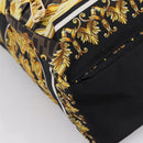 FENDI FENDACE ZUCCA Backpack Nylon Brown Gold Tone 7VZ066 Auth BA14600SAM-16