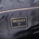 FENDI FENDACE ZUCCA Backpack Nylon Brown Gold Tone 7VZ066 Auth BA14600SAM-20