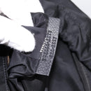 FENDI FENDACE ZUCCA Backpack Nylon Brown Gold Tone 7VZ066 Auth BA14600SAM-11