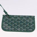 GOYARD Herringbone Saint Louis PM Tote Bag PVC Green Auth BA14601SM-20