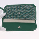 GOYARD Herringbone Saint Louis PM Tote Bag PVC Green Auth BA14601SM-21