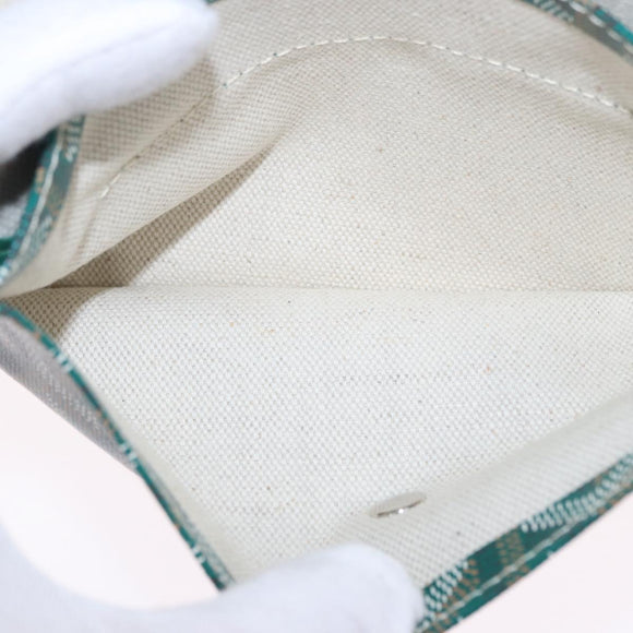 GOYARD Herringbone Saint Louis PM Tote Bag PVC Green Auth BA14601SM