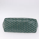GOYARD Herringbone Saint Louis PM Tote Bag PVC Green Auth BA14601SM-5