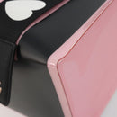 DOLCE&GABBANA Tote Bag Rubber Pink Black Auth BA14603M-10