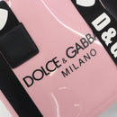 DOLCE&GABBANA Tote Bag Rubber Pink Black Auth BA14603M-15