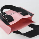 DOLCE&GABBANA Tote Bag Rubber Pink Black Auth BA14603M-6