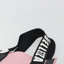 DOLCE&GABBANA Tote Bag Rubber Pink Black Auth BA14603M-8