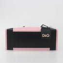 DOLCE&GABBANA Tote Bag Rubber Pink Black Auth BA14603M-9