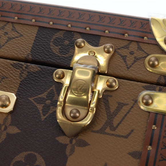LOUIS VUITTON Monogram HUMAN MADE NIGO Cotoville 40 Trunk M20464 Auth BA14605SM