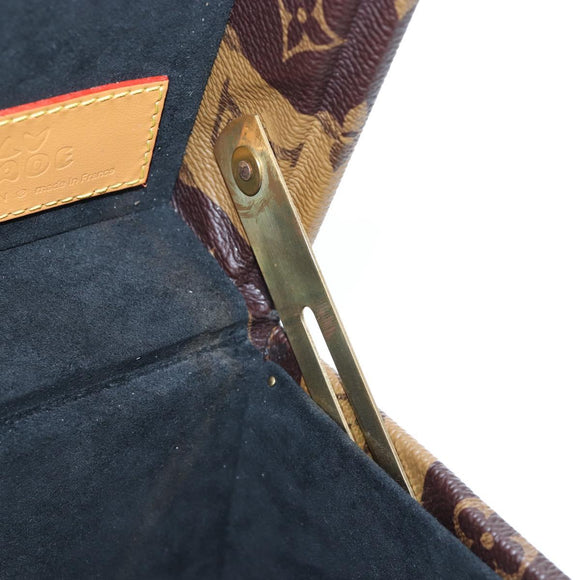 LOUIS VUITTON Monogram HUMAN MADE NIGO Cotoville 40 Trunk M20464 Auth BA14605SM
