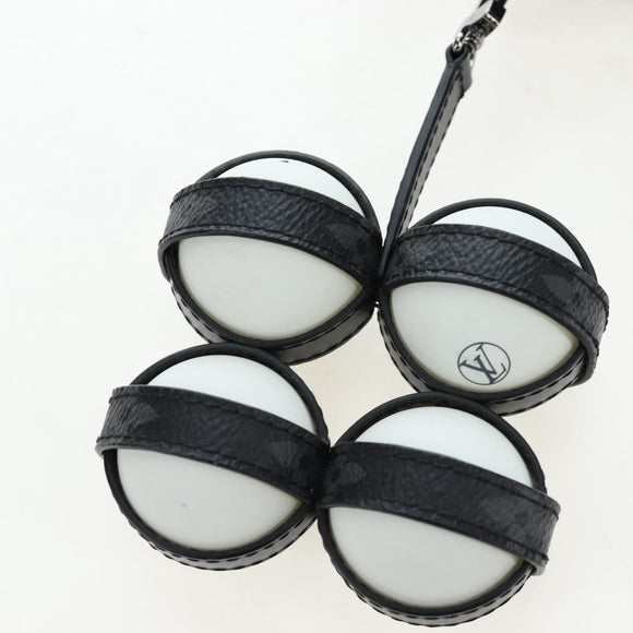 LOUIS VUITTON Monogram Eclipse Set Ping Pong James Club Case LV Auth BA14606SM