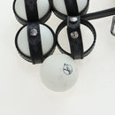 LOUIS VUITTON Monogram Eclipse Set Ping Pong James Club Case LV Auth BA14606SM-11