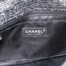 CHANEL Matelasse 25 Chain Shoulder Bag Sequin Silver CC Auth BA14607SM-19
