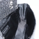 CHANEL Matelasse 25 Chain Shoulder Bag Sequin Silver CC Auth BA14607SM-20