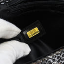 CHANEL Matelasse 25 Chain Shoulder Bag Sequin Silver CC Auth BA14607SM-10