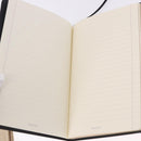 GUCCI Note Book Canvas Beige Black Auth BA14609M-11