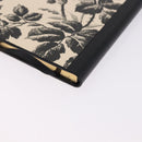 GUCCI NoteBook Canvas Beige Black Auth BA14610M-11