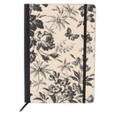 GUCCI NoteBook Canvas Beige Black Auth BA14610M-2