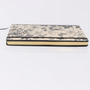 GUCCI NoteBook Canvas Beige Black Auth BA14610M-4