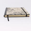 GUCCI NoteBook Canvas Beige Black Auth BA14610M-7