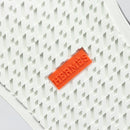 HERMES Day Kelly Buckle Sneakers Leather Black White Auth BA14611SAM-19