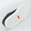 HERMES Day Kelly Buckle Sneakers Leather Black White Auth BA14611SAM-8