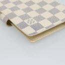 LOUIS VUITTON Damier Azur Agenda PM Day Planner Cover R20706 LV Auth BA14612V-11