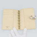 LOUIS VUITTON Damier Azur Agenda PM Day Planner Cover R20706 LV Auth BA14612V-13