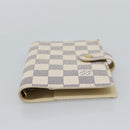 LOUIS VUITTON Damier Azur Agenda PM Day Planner Cover R20706 LV Auth BA14612V-7