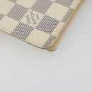 LOUIS VUITTON Damier Azur Agenda PM Day Planner Cover R20706 LV Auth BA14613V-11