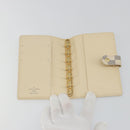 LOUIS VUITTON Damier Azur Agenda PM Day Planner Cover R20706 LV Auth BA14613V-13