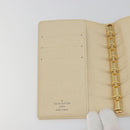 LOUIS VUITTON Damier Azur Agenda PM Day Planner Cover R20706 LV Auth BA14613V-15