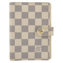 LOUIS VUITTON Damier Azur Agenda PM Day Planner Cover R20706 LV Auth BA14613V-2