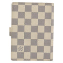 LOUIS VUITTON Damier Azur Agenda PM Day Planner Cover R20706 LV Auth BA14613V-3