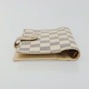 LOUIS VUITTON Damier Azur Agenda PM Day Planner Cover R20706 LV Auth BA14613V-6